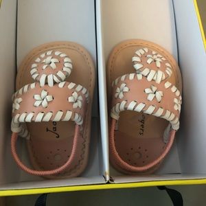 Jack Rogers Pink sandals size 1 (0-3 months)